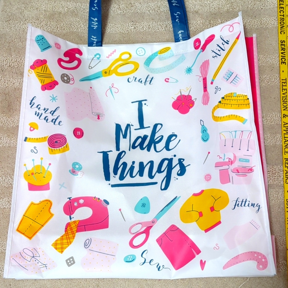 Crafters Huge Tote "FREE W/3pc Bundle Purchase (See Description)